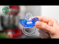 إعداد سريع للمقاومة الصفراء LSR Food Grade 40 Shore A Baby Nipples