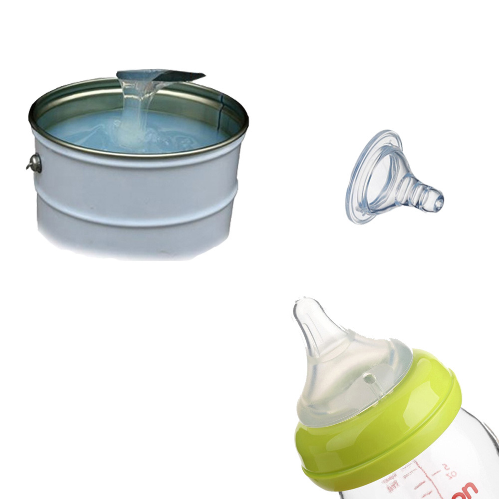 High Transparency Food Grade LSR Liquid Silicone Rubber with 50 Shore A ...